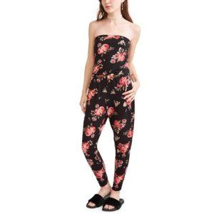 ISO Almost Famous Floral Jumpsuit